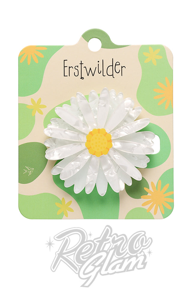 Erstwilder Cut-Leaf Daisy Large Hair Clip