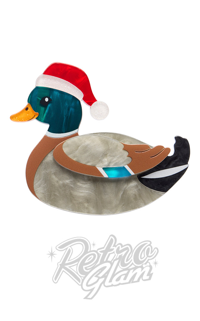 Erstwilder Daphne The Duck Brooch