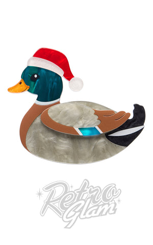 Erstwilder Daphne The Duck Brooch