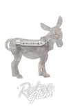 Erstwilder Devoted Donkey Brooch back
