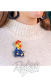 Erstwilder The Diligent Duck Brooch model