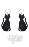 Erstwilder Bad Luck Charm Earrings back