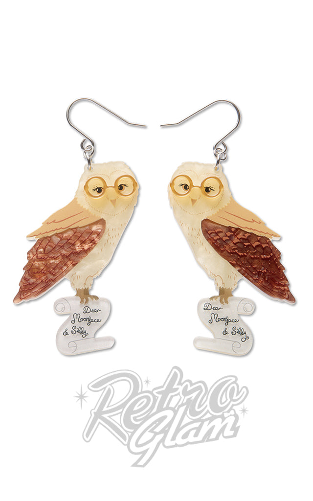 Erstwilder Barny Owl Earrings