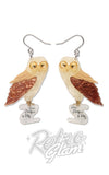Erstwilder Barny Owl Earrings