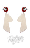 Erstwilder Bastet The Protector Drop Earrings back