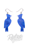 Erstwilder The Boisterous Blue Jay Earrings back