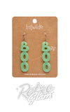 Boo glow in the dark earrings