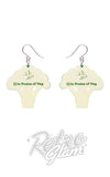 Erstwilder Brocc Star Earrings back