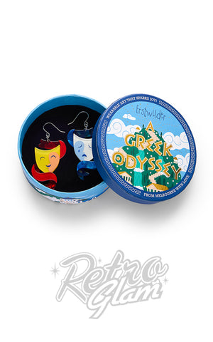Erstwilder Comedy & Tragedy Earrings box