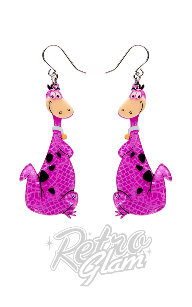 Erstwilder Dino Flinstone Drop Earrings