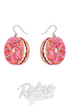 Erstwilder Donut Cake Drop Earrings