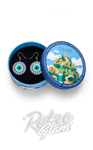 Erstwilder Evil Eye Amulet Earrings box