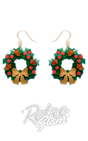 Erstwilder Forest Wreath Drop Earrings