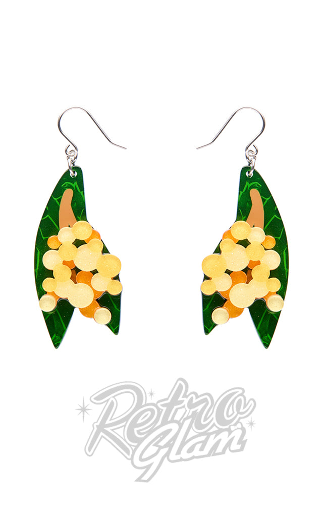 Erstwilder Golden Wattle Earrings - SOLD OUT