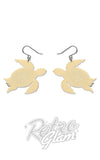 Erstwilder Hawksbill Turtle Drop Earrings back