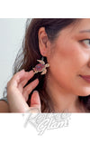 Erstwilder Hawksbill Turtle Drop Earrings model