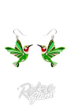 Erstwilder Frida's Hummingbird Drop Earrings