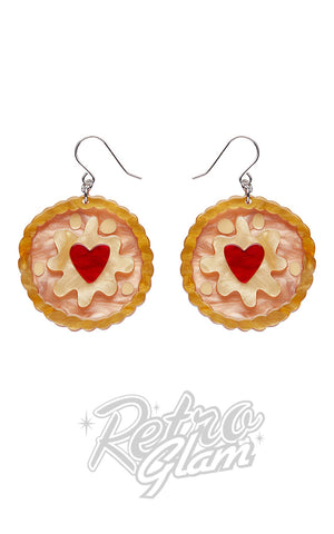 Erstwilder Jammie Dodger Earrings