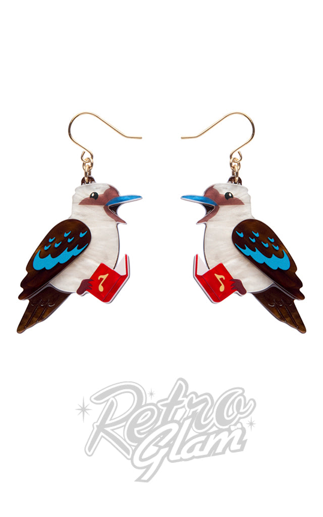 Erstwilder Kip The Kookaburra Earrings