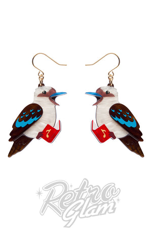 Erstwilder Kip The Kookaburra Earrings