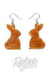 Erstwilder Maple The Bunny Drop Earrings back