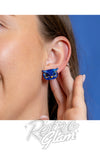 Erstwilder Guadeloupe the Saint Stud Earrings model