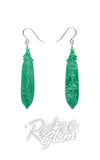 Erstwilder Peas Please Drop Earrings back