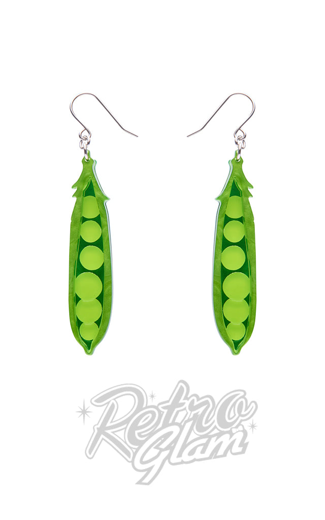 Erstwilder Peas Please Drop Earrings - Pre-Order