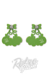 Erstwilder Pair O'Pumpkins Earrings back