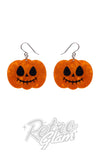 pumpkin earrings