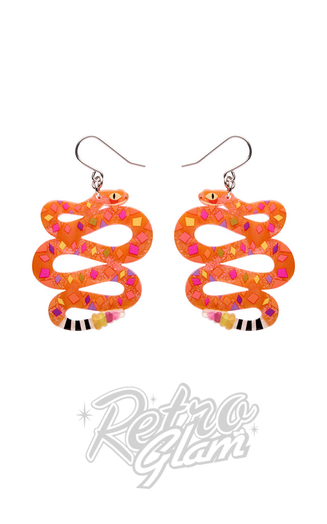 Erstwilder The Rowdy Rattlesnake Earrings - SOLD OUT
