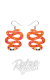 Erstwilder The Rowdy Rattlesnake Earrings