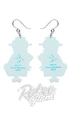 Erstwilder Rosie The Robot Drop Earrings back