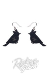 Erstwilder Rosie The Robin Earrings back