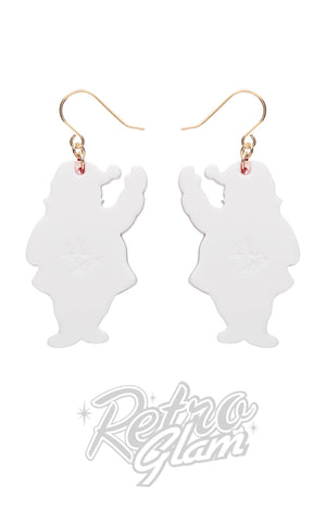 Erstwilder Santa's Surprise Drop Earrings back