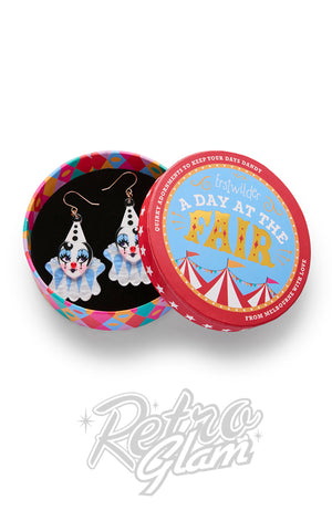 Erstwilder Send In the Clown Earrings box
