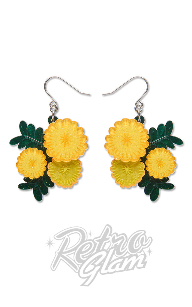 Erstwilder Sunshine Wattle Earrings