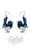 Erstwilder Superb Fairy Wren Earrings