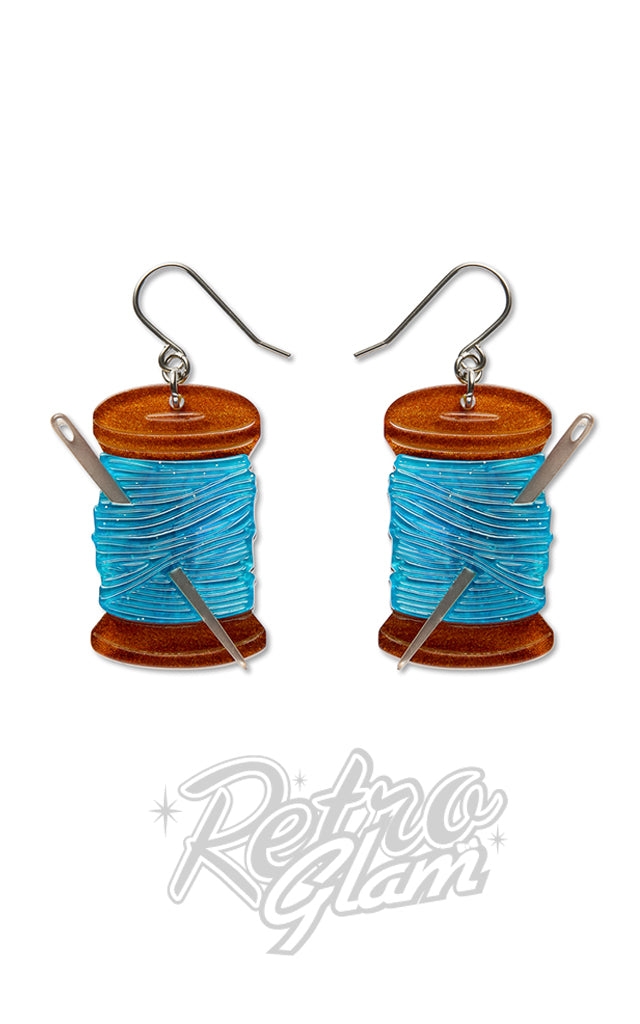 Erstwilder Thread The Needle Drop Earrings