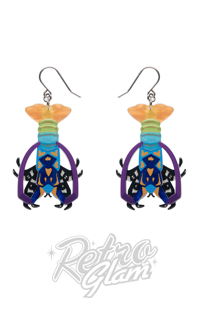 Erstwilder Tropical Rock Lobster Earrings
