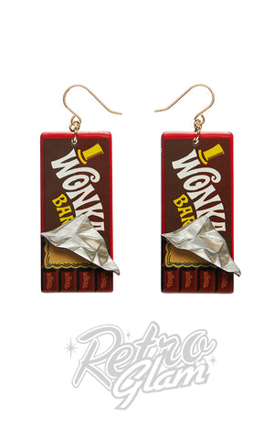 Erstwilder Winning Wonka Bar Drop Earrings