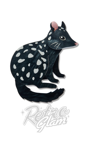 Erstwilder Eastern Quoll Brooch