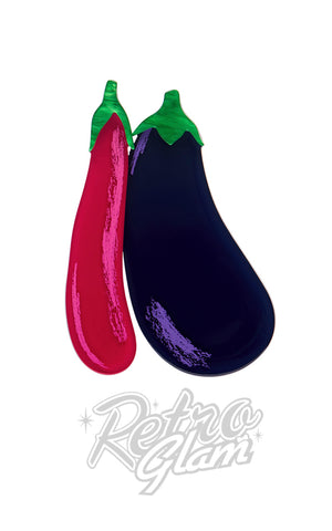 Erstwilder Eggplant Envy Brooch