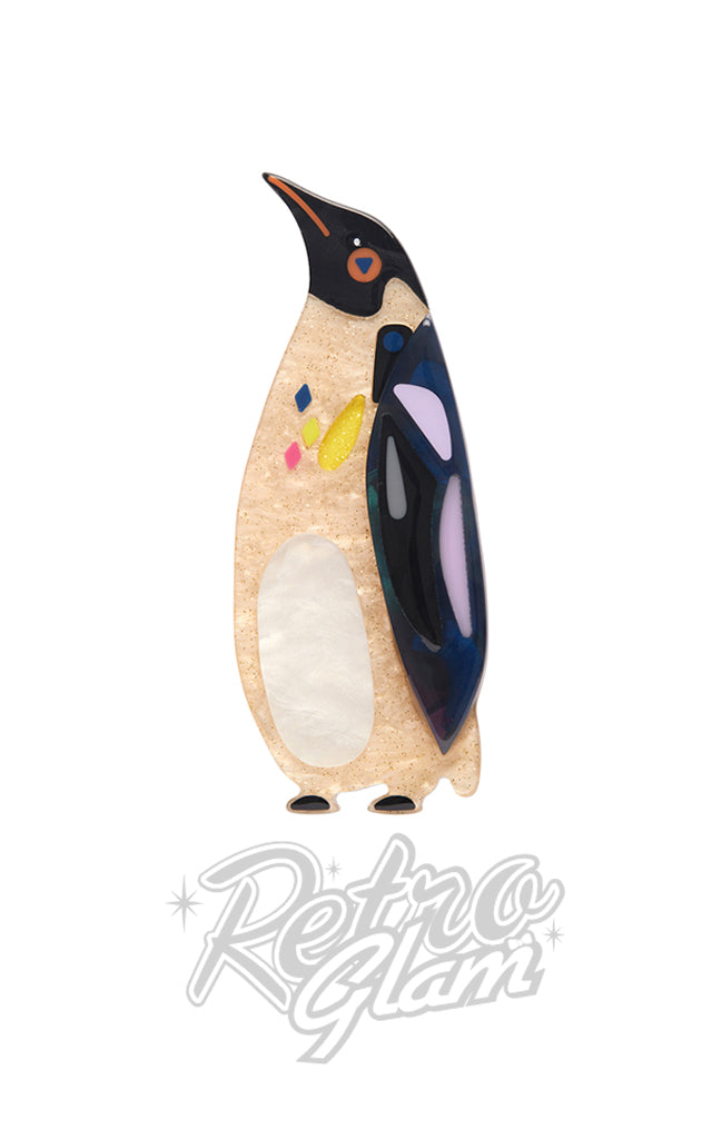 Erstwilder The Emboldened Emperor Penguin Brooch