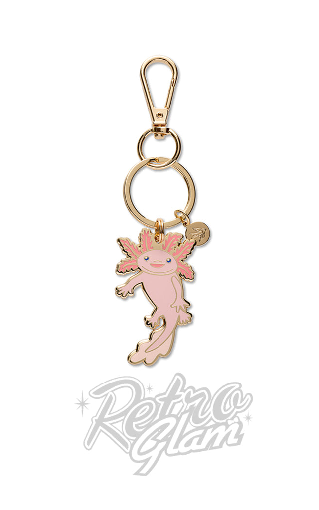 Erstwilder Axolotl Enamel Key Ring