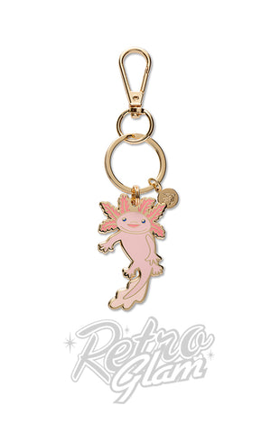 Erstwilder Axotl Enamel Key Ring