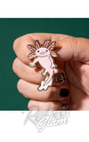 Erstwilder Axotl Enamel Pin model