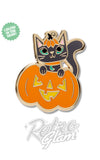 Erstwilder Midnight Mischief Enamel Pins cat lantern