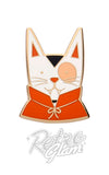 Erstwilder Haunted Heart Enamel Pins vampire kitty
