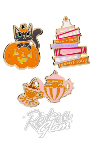Erstwilder Midnight Mischief Enamel Pins
